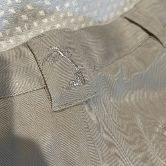 JAMAICA JAXX 100% SILK PLEATED FRONT SHORTS 34 - Picture 3 of 6